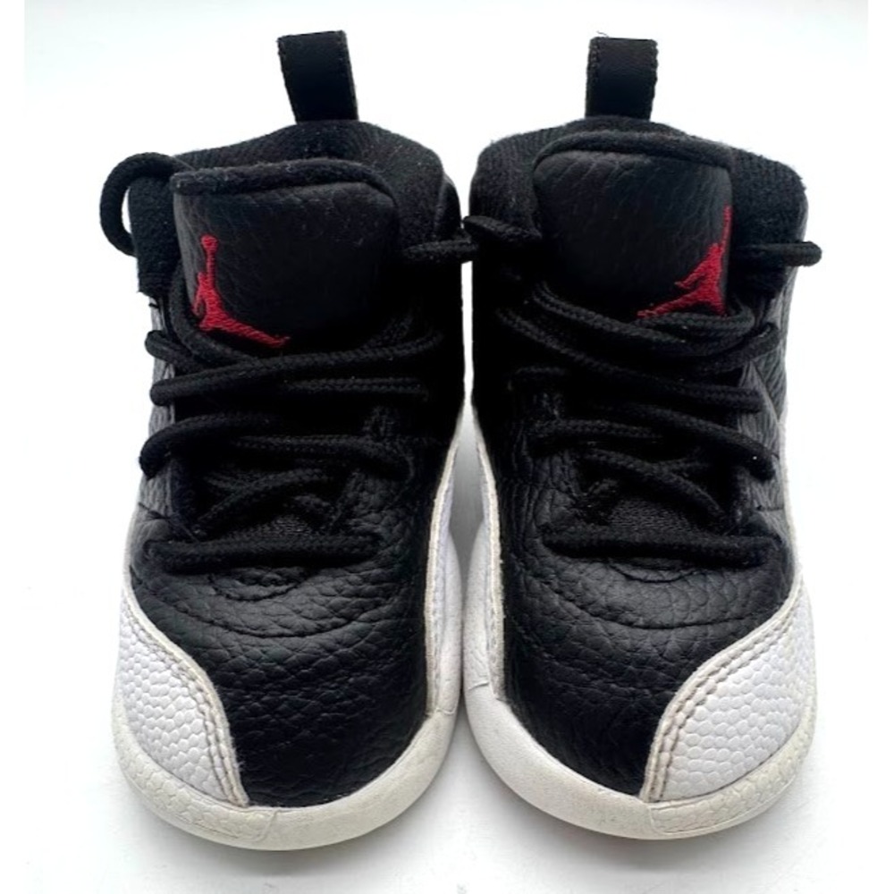 Nike Air Jordan 12 Retro TD Black White Cherry Toddler US 6C 850000-006